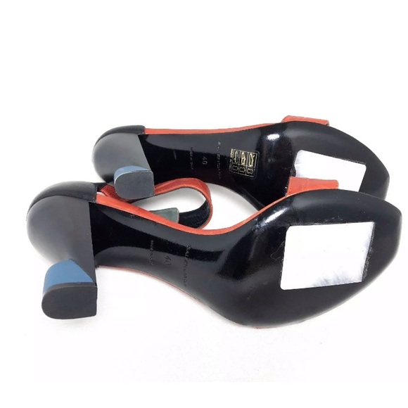 BALENCIAGA New Heel Ankle Strap Sandals Sz 9/ 40 - Picture 5 of 5